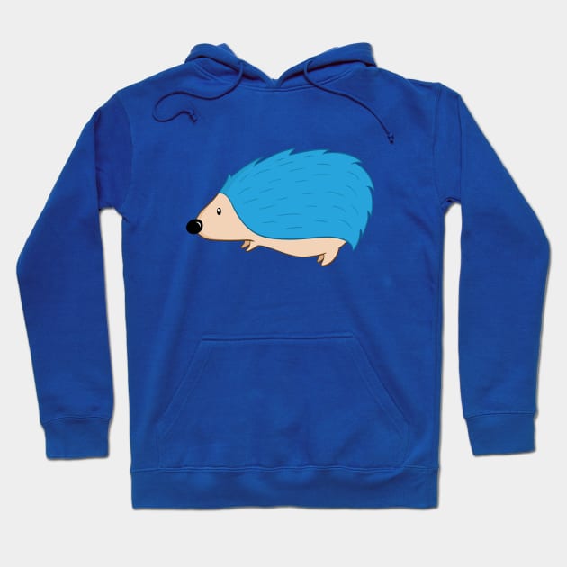 Blue Hedgehog Hoodie by Namarqueza